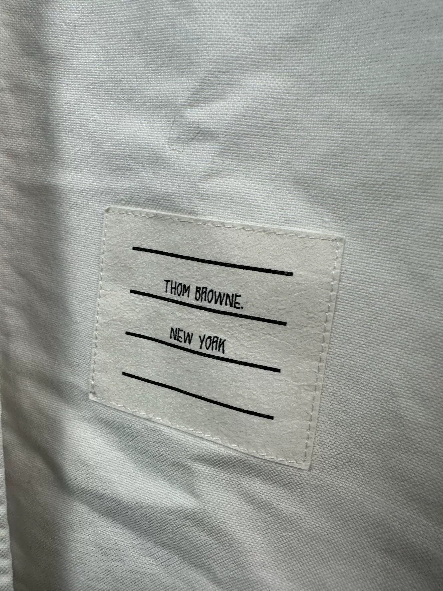 Thom Browne thom browne white shirtdress size 38 Size US M / EU 48-50 / 2 - 4 Thumbnail