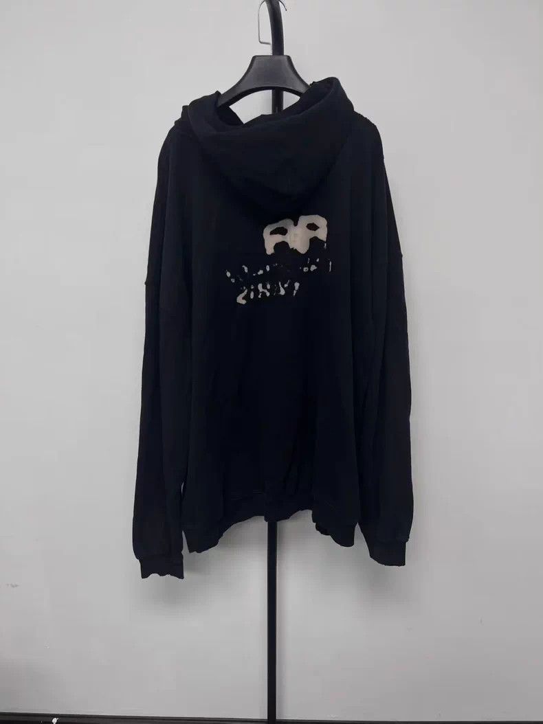 Balenciaga Balenciaga Logo Print Hoodie Women's L Size US L / EU 52-54 / 3 - 2 Thumbnail