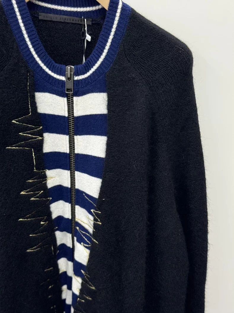 Haider Ackermann HAIDER ACKERMAN Men's Zip Knit Cardigan Size US S / EU 44-46 / 1 - 2 Thumbnail