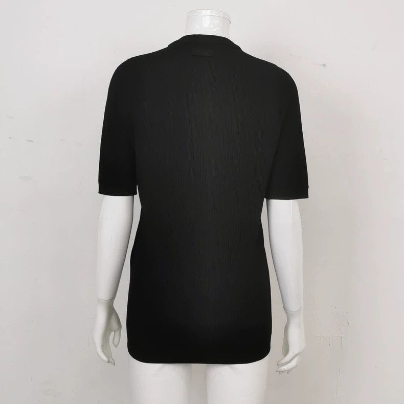Fendi Fendi Solid Color Crewneck Knit Top Size US M / EU 48-50 / 2 - 2 Thumbnail