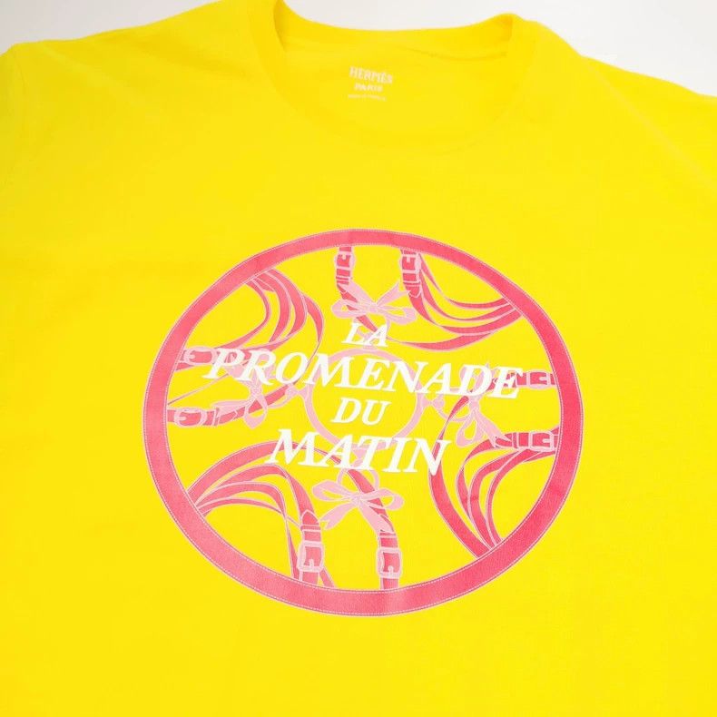 Hermes Hermes Yellow Short-Sleeve Dress Size US M / EU 48-50 / 2 - 4 Thumbnail