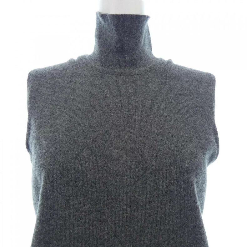 Hermes Hermes Gray Cashmere Sleeveless Vest Size US S / EU 44-46 / 1 - 3 Thumbnail