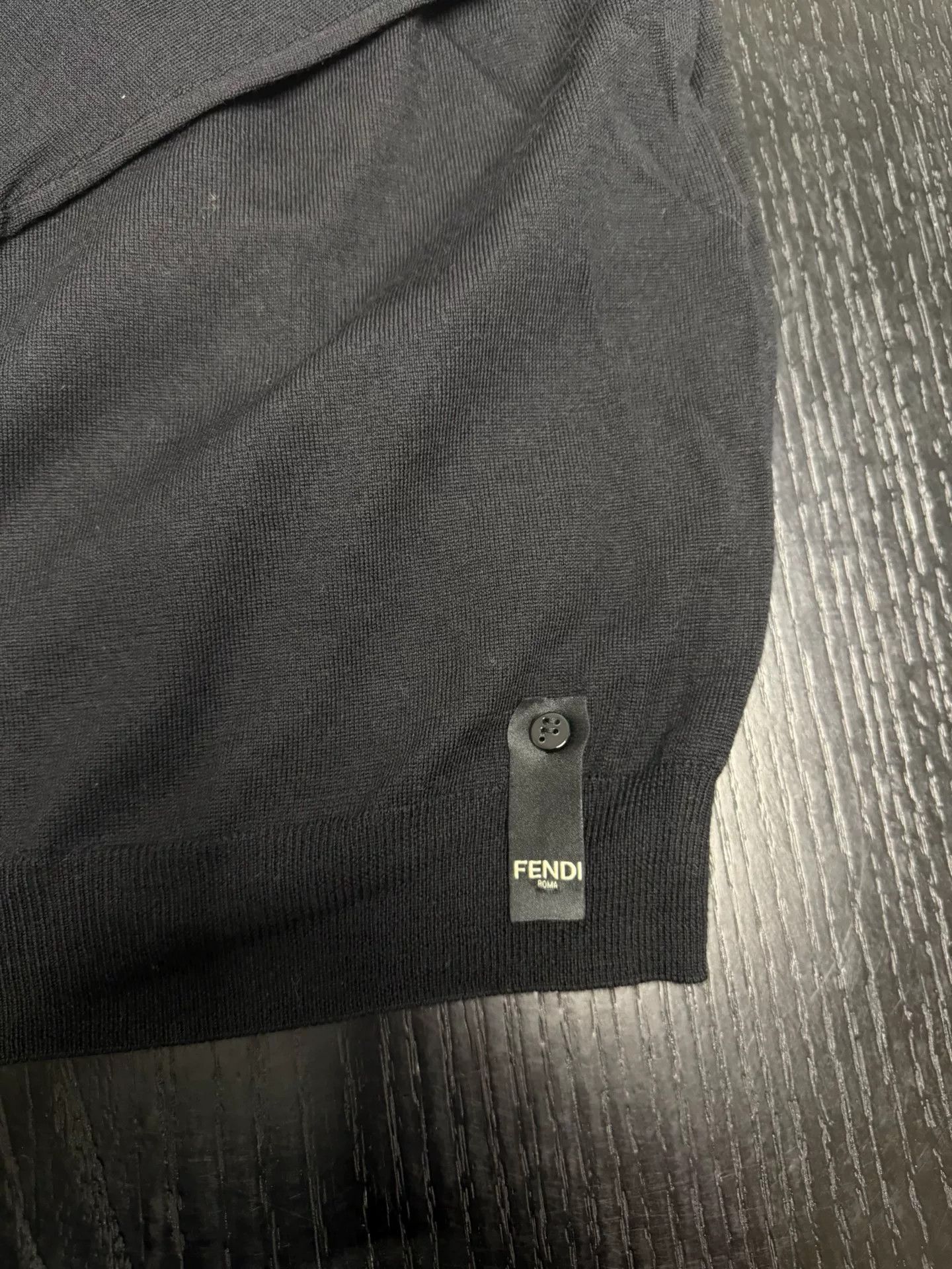 Fendi fendi black sweater with monster design Size US L / EU 52-54 / 3 - 7 Thumbnail