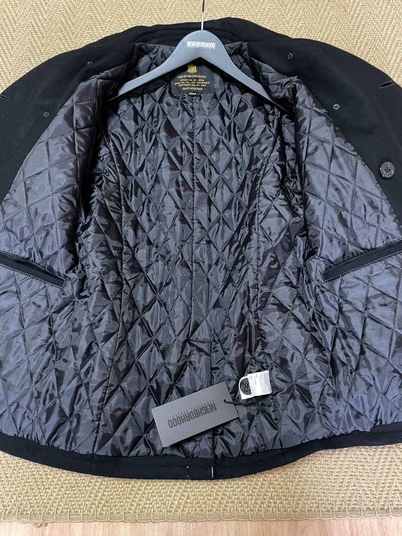 Neighborhood NEIGHBORHOOD Wool Double-Breasted Coat Size US S / EU 44-46 / 1 - 4 Thumbnail