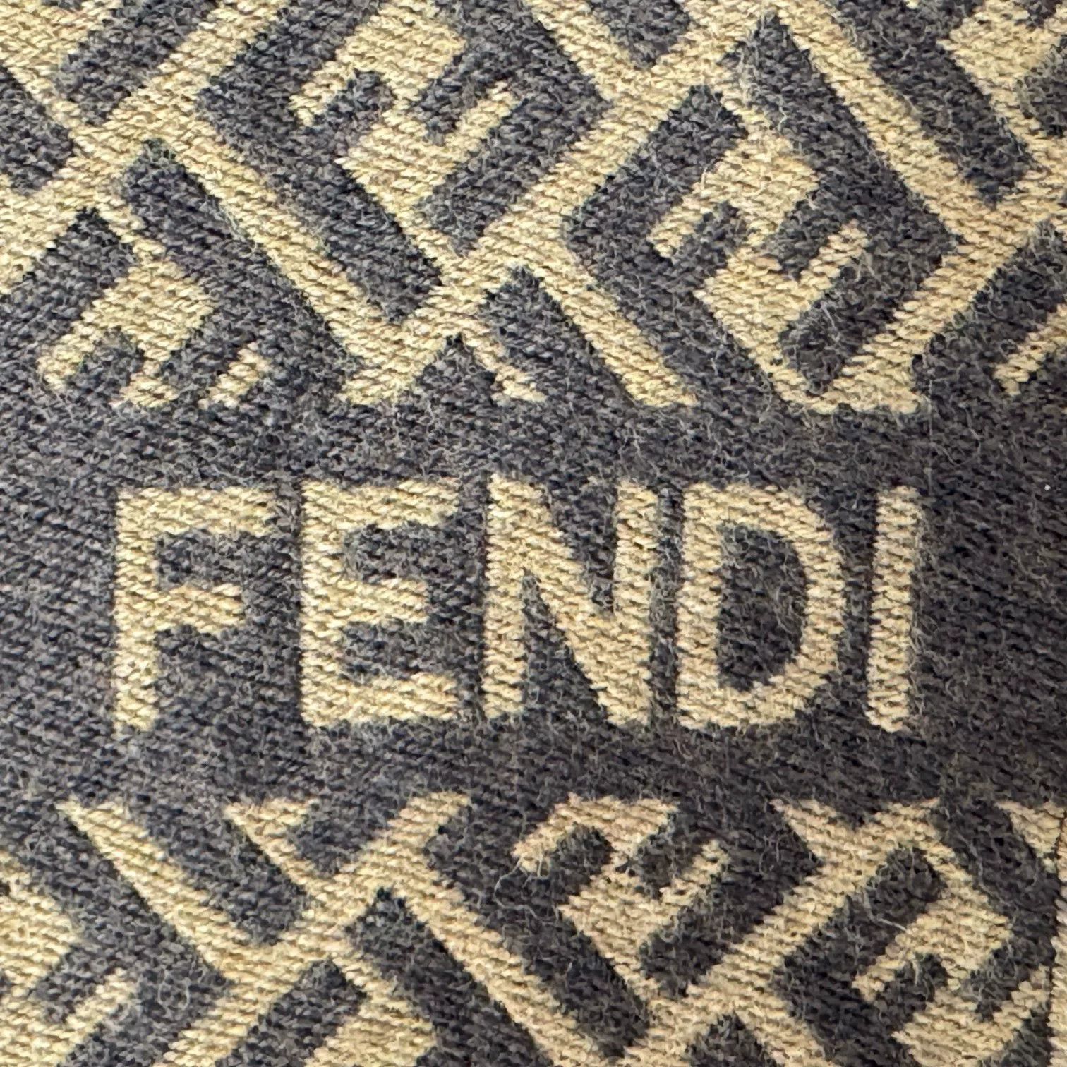Fendi fendi logo patterned scarf Size ONE SIZE - 2 Thumbnail