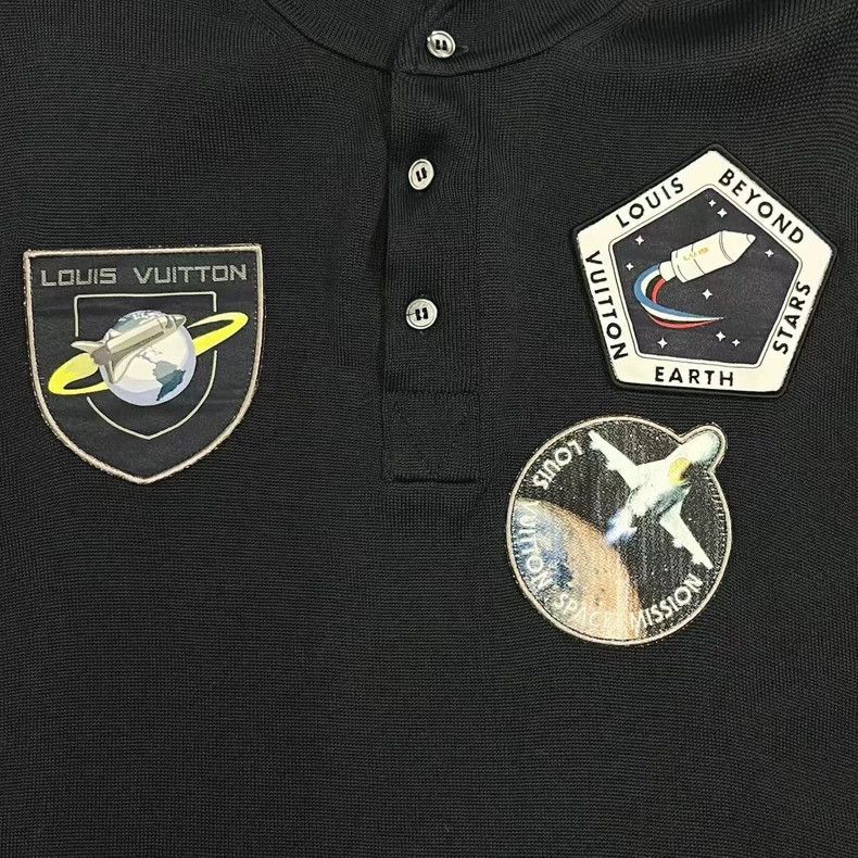 Louis Vuitton Louis Vuitton Astronaut Logo Polo Long Sleeve Size US M / EU 48-50 / 2 - 4 Thumbnail