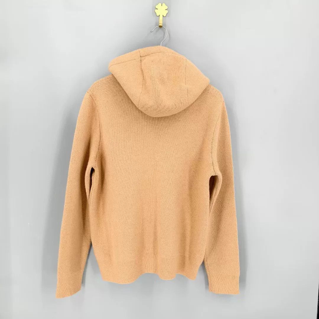 Burberry Burberry Logo Hooded Sweater Men's Beige Size US M / EU 48-50 / 2 - 2 Thumbnail