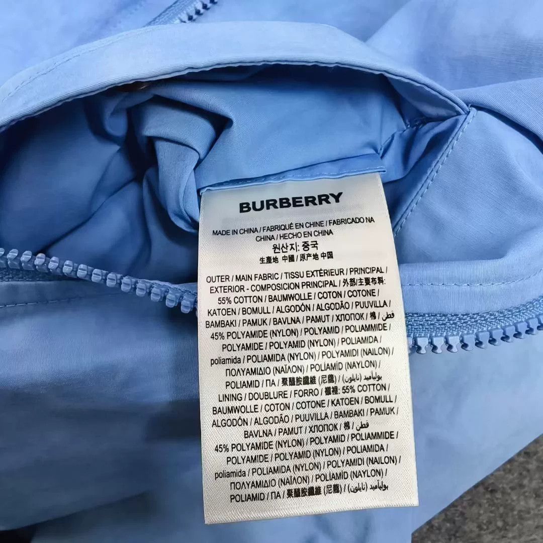 Burberry Burberry Patterned Loose Hooded Jacket Size US L / EU 52-54 / 3 - 4 Thumbnail