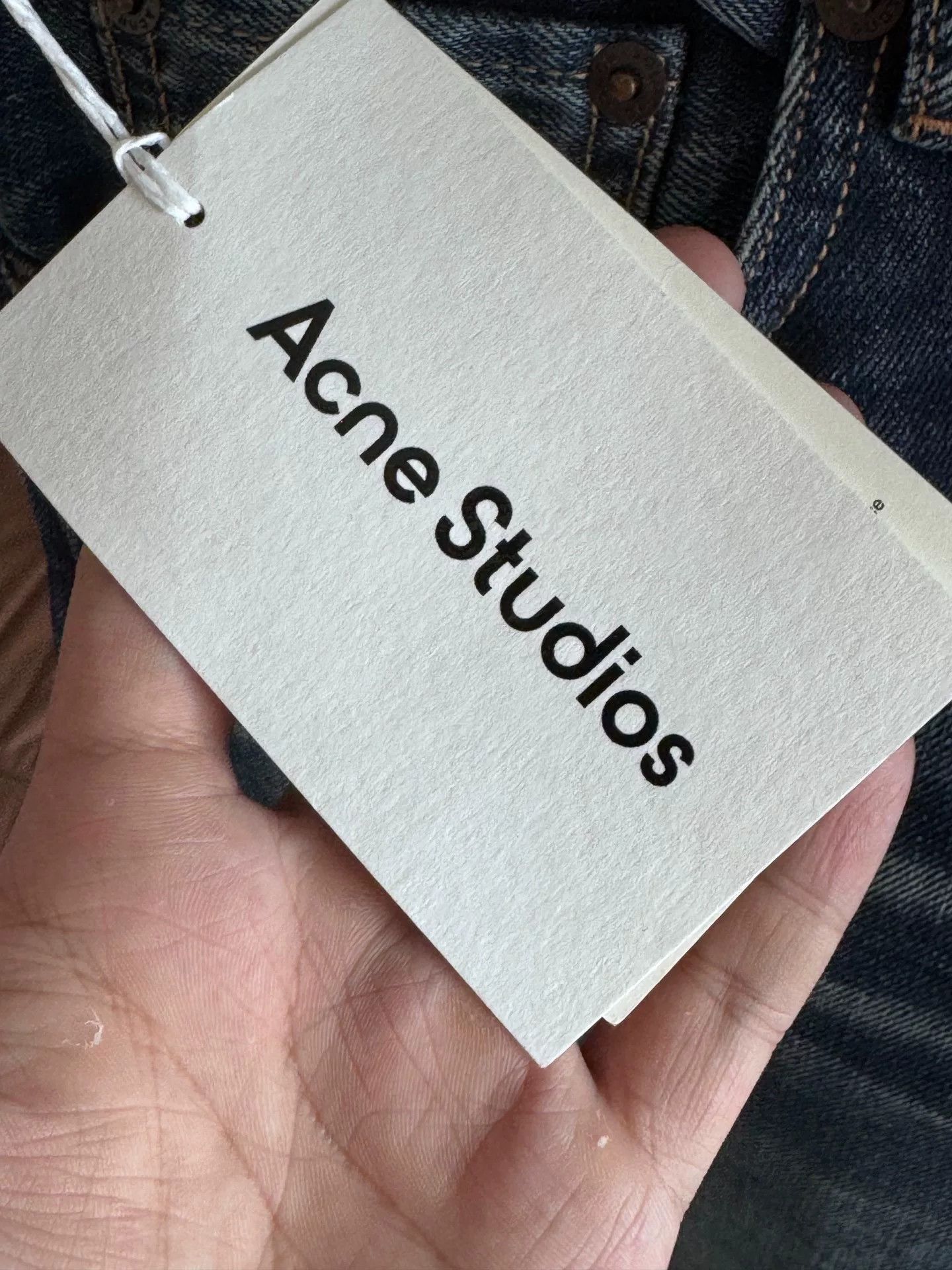 Acne Studios Acne Studios Classic Loose Straight Jeans Size US 29 - 2 Thumbnail