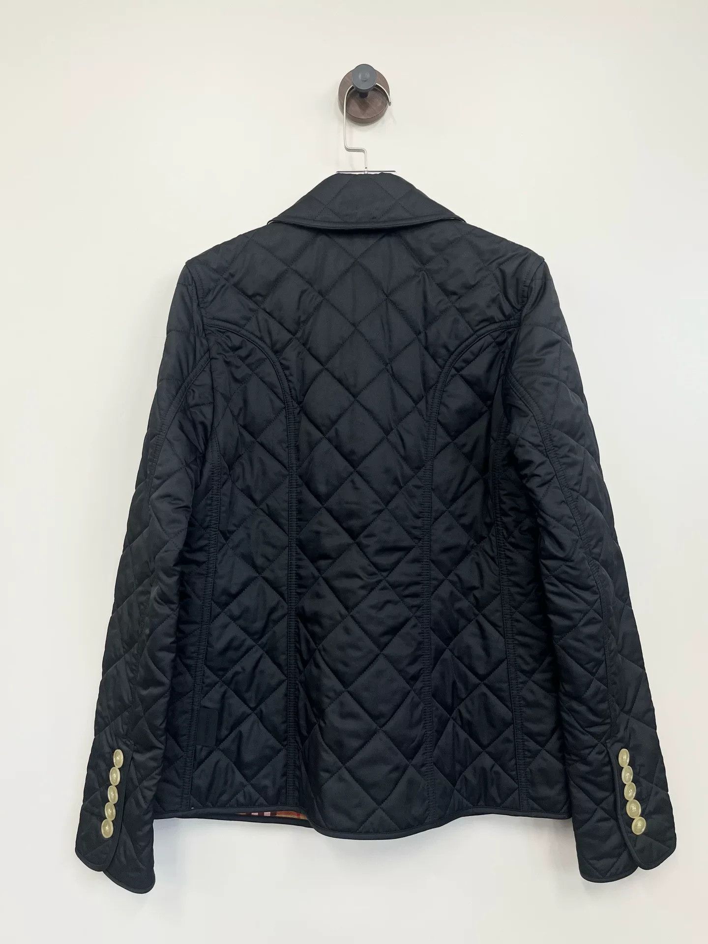 Burberry Burberry Black Quilted Collar Jacket XS Size US XS / EU 42 / 0 - 2 Thumbnail
