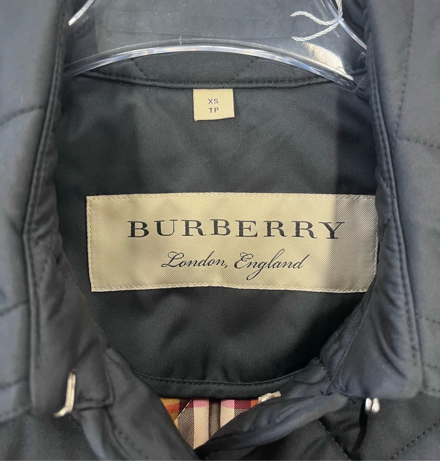 Burberry Burberry Black Quilted Collar Jacket XS Size US XS / EU 42 / 0 - 3 Thumbnail