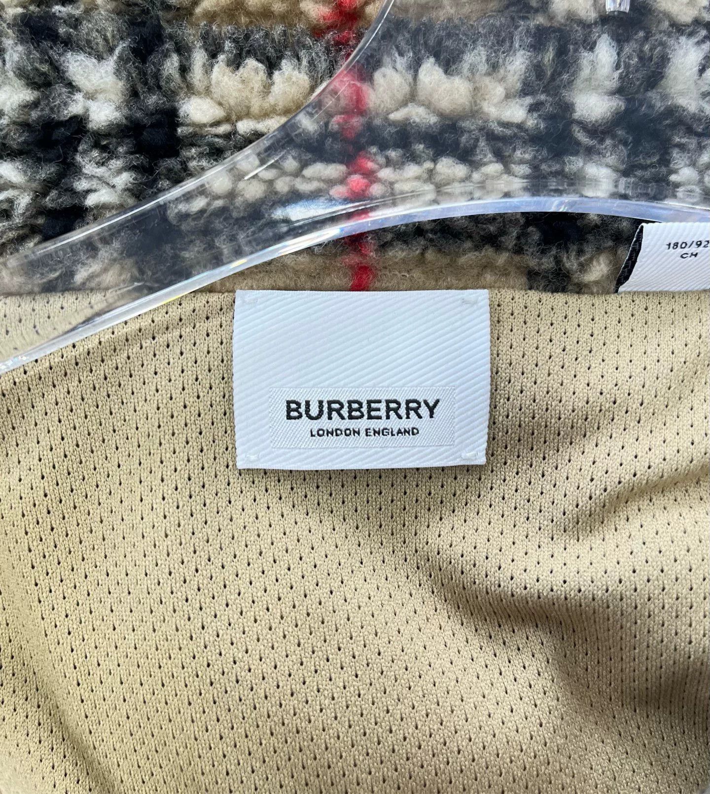Burberry Burberry Plaid Fleece Teddy Coat S Size US S / EU 44-46 / 1 - 4 Thumbnail