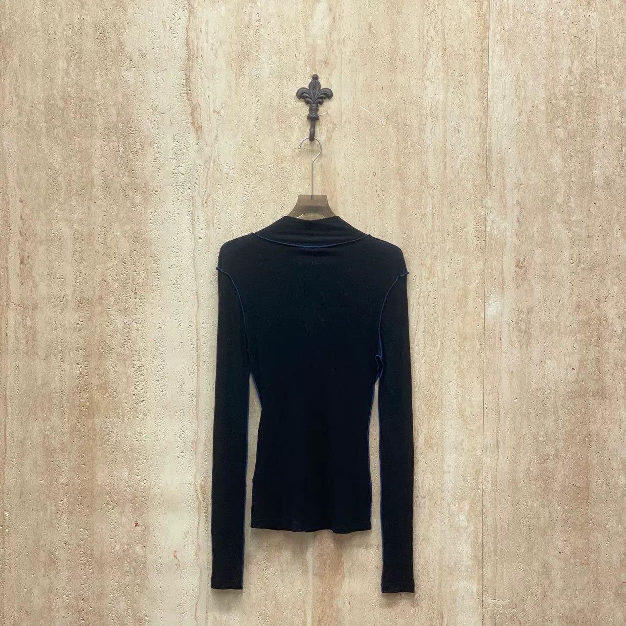 Loewe Loewe Black Logo Stitch Knit Sweater Size US M / EU 48-50 / 2 - 2 Thumbnail
