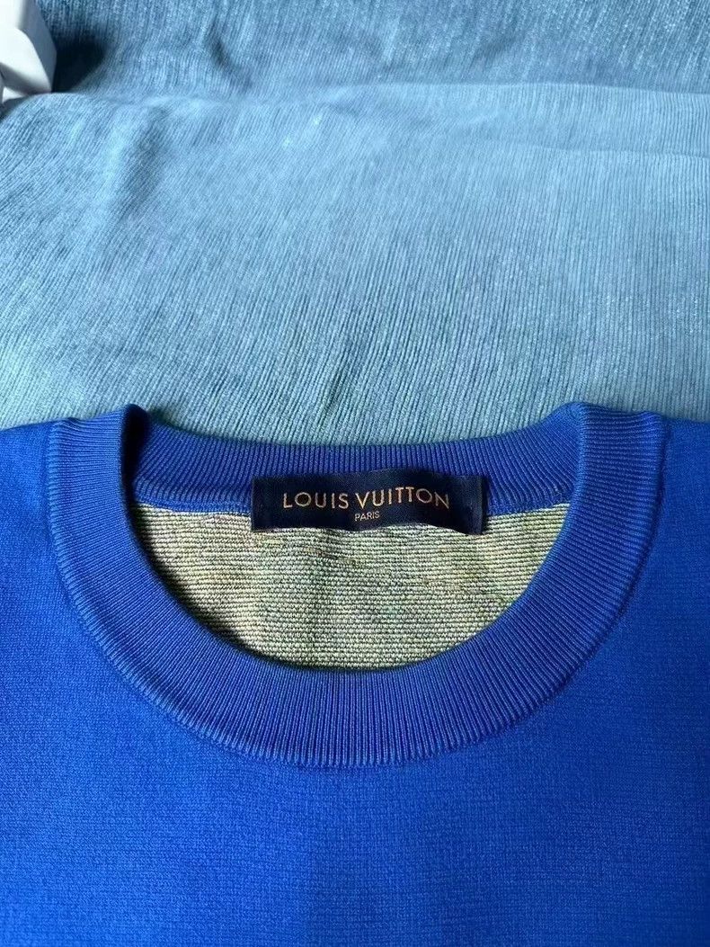 Louis Vuitton Louis Vuitton LV Knit Short Sleeve Size US L / EU 52-54 / 3 - 3 Thumbnail