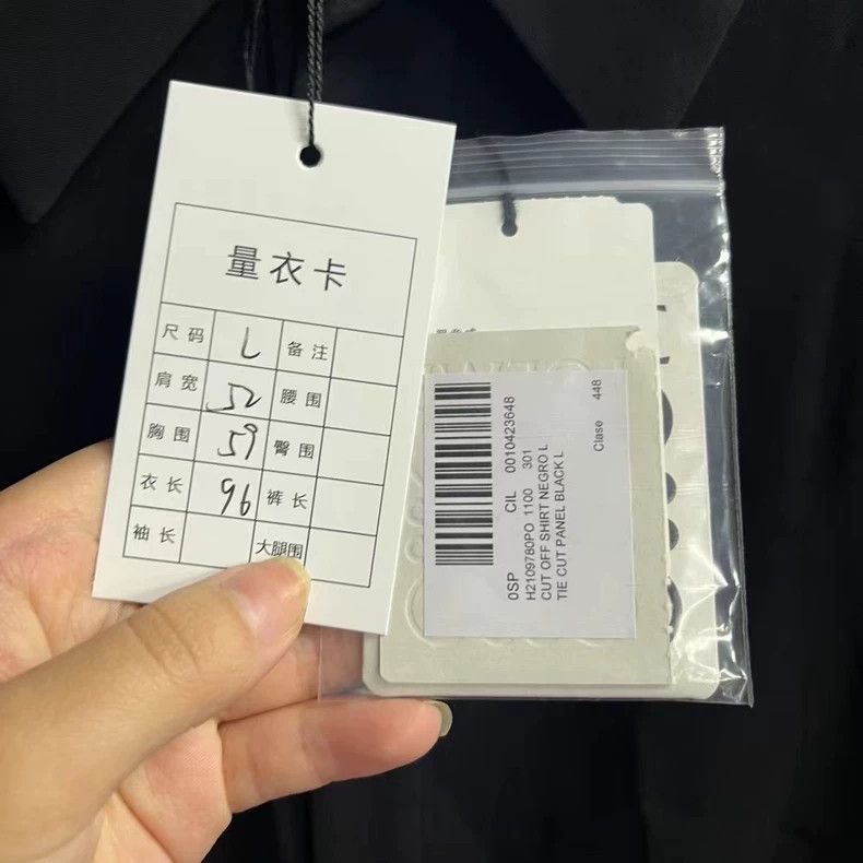 Loewe Loewe Black Deconstructed Cutout Shirt Size US L / EU 52-54 / 3 - 3 Thumbnail