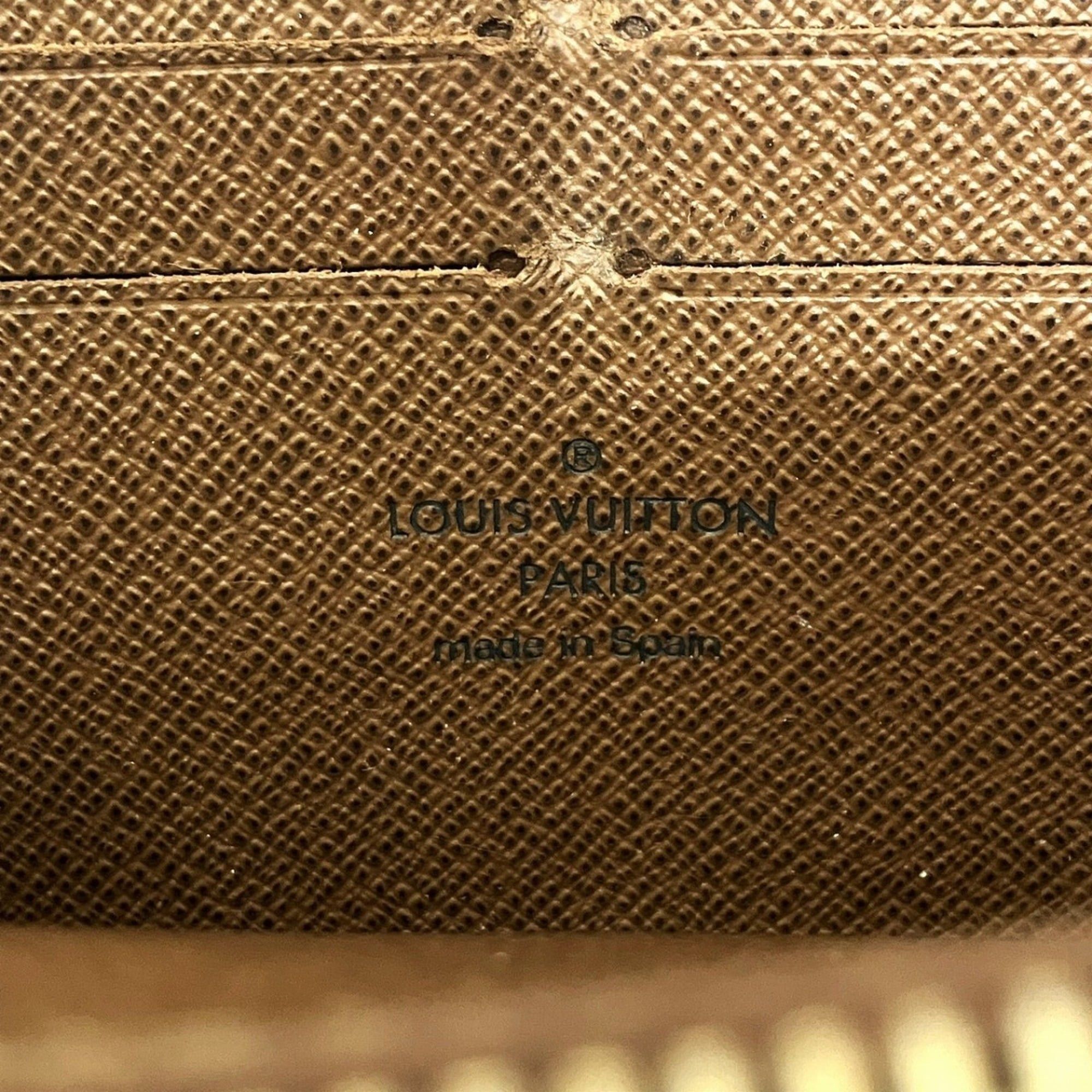 Louis Vuitton Louis Vuitton Zippy Wallet, Toaru Fabric, M42616 Size ONE SIZE - 4 Thumbnail