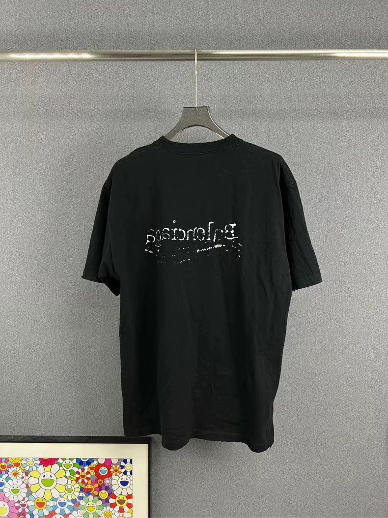 Balenciaga Balenciaga Graffiti Coke Wave Print Tee Size US S / EU 44-46 / 1 - 2 Thumbnail