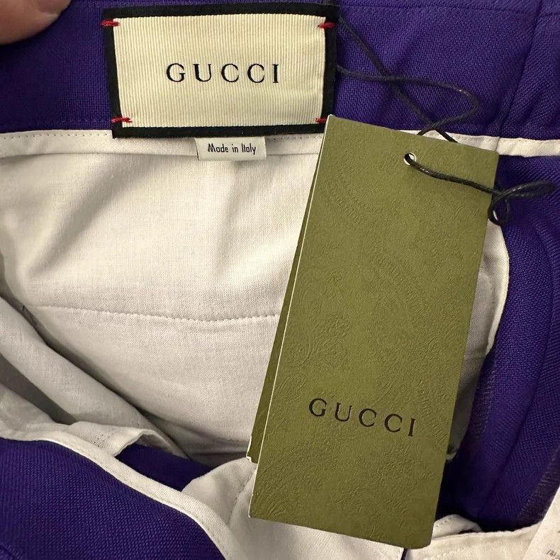 Gucci Gucci New Purple Casual Pants Size US 44 / EU 60 - 4 Thumbnail