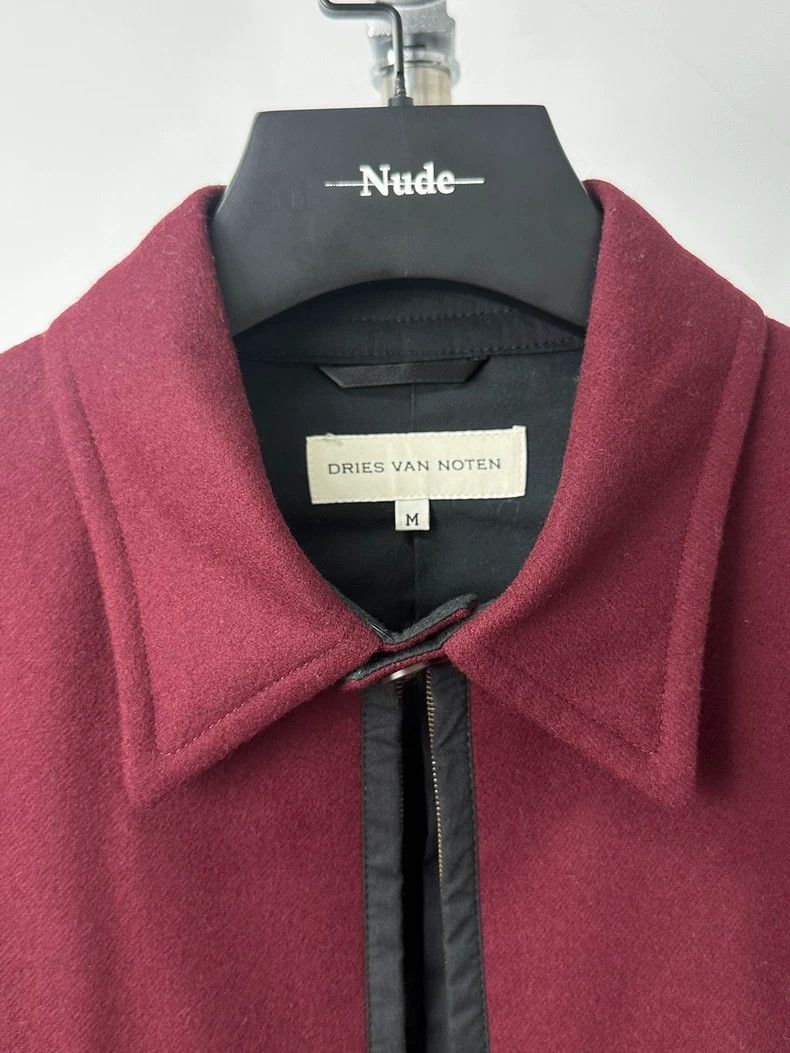 Dries Van Noten Dries Van Noten Boston Red Wool Jacket Size US L / EU 52-54 / 3 - 7 Thumbnail