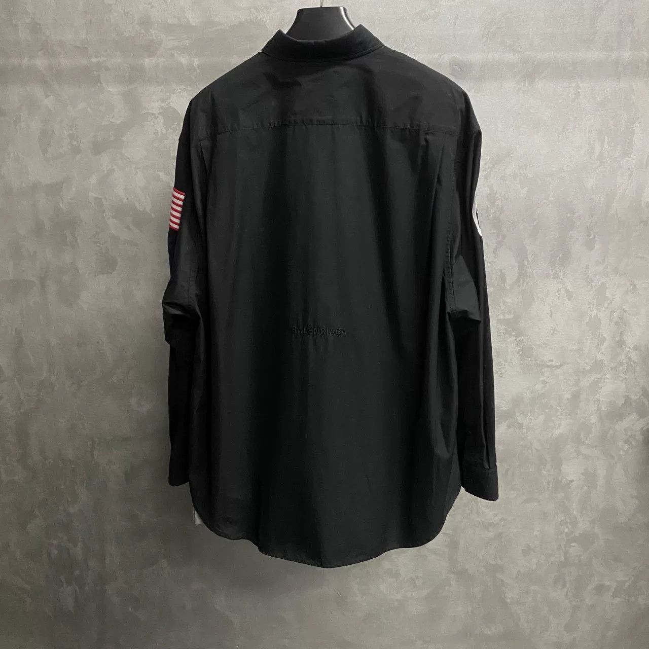 Balenciaga Balenciaga NASA Embroidery Logo Shirt Size US S / EU 44-46 / 1 - 2 Thumbnail