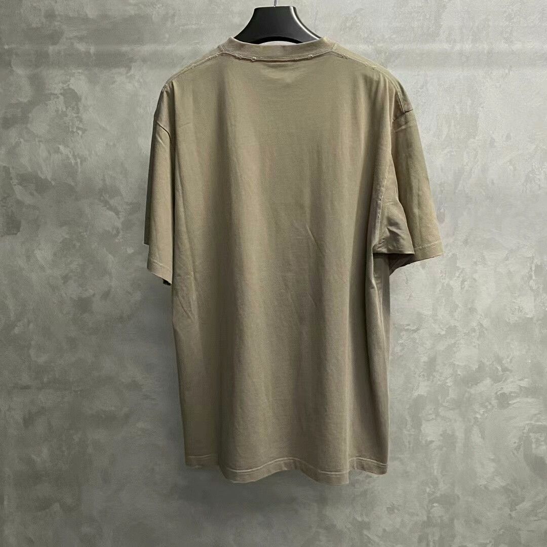 Balenciaga Balenciaga Logo Print Short Sleeve Tee Size US XXS / EU 40 - 2 Thumbnail