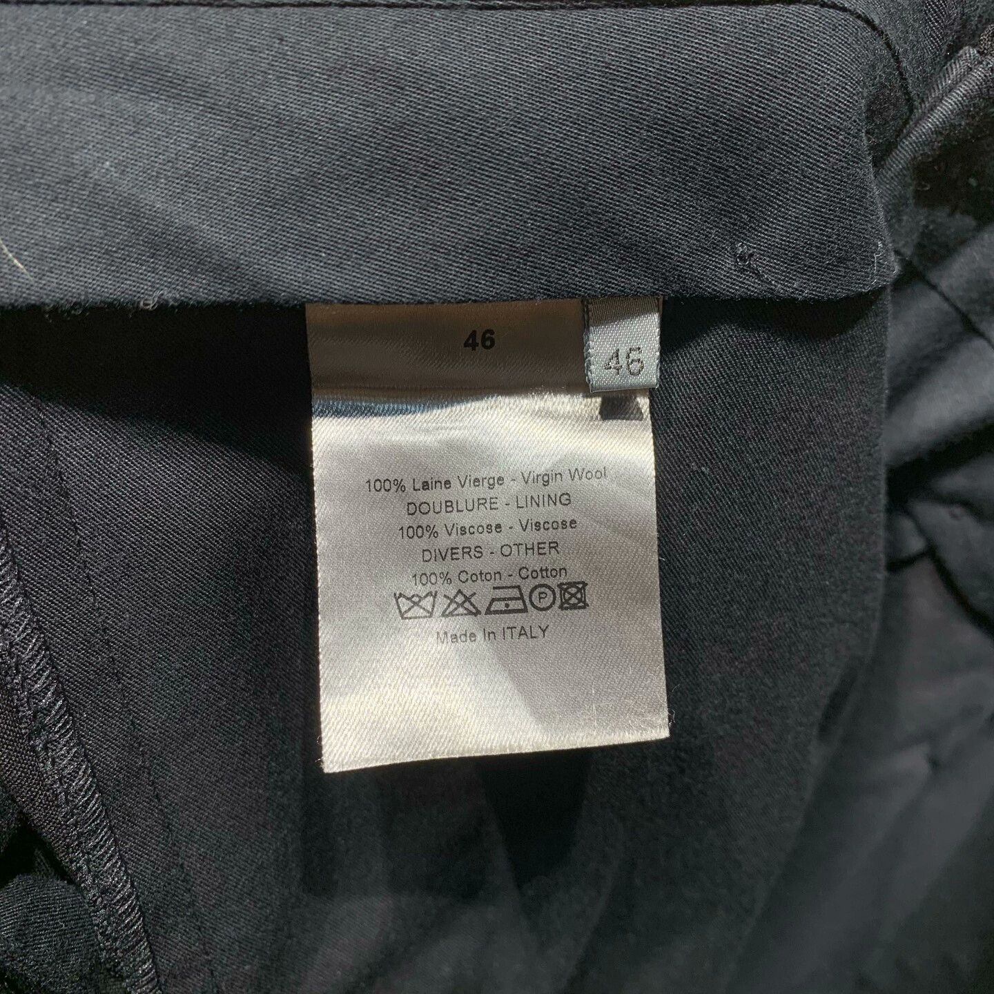 Dior Dior Solid Straight Slim Suit Pants Size US 36 / EU 52 - 7 Thumbnail
