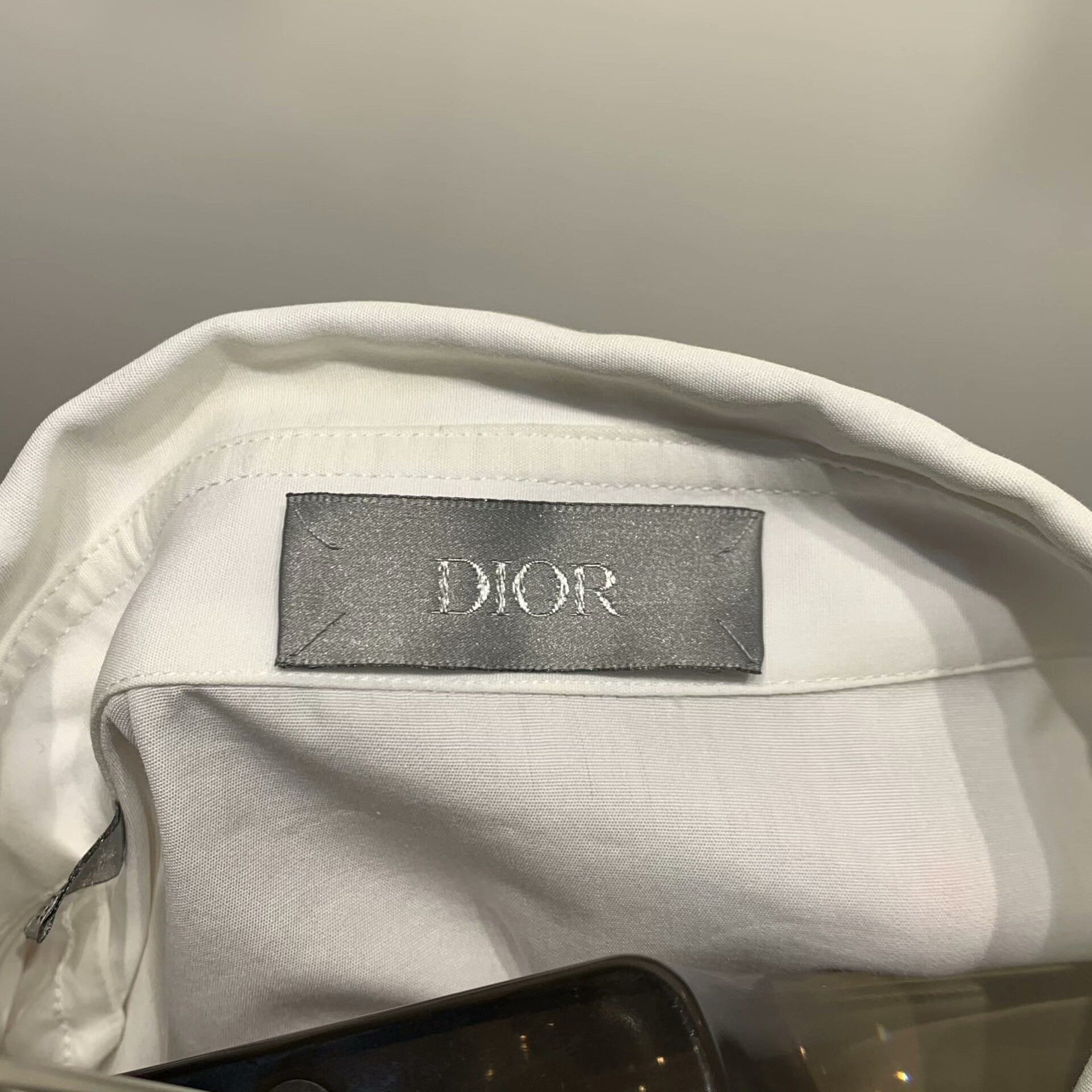 Dior Dior Logo Solid Color Shirt Size US M / EU 48-50 / 2 - 2 Thumbnail