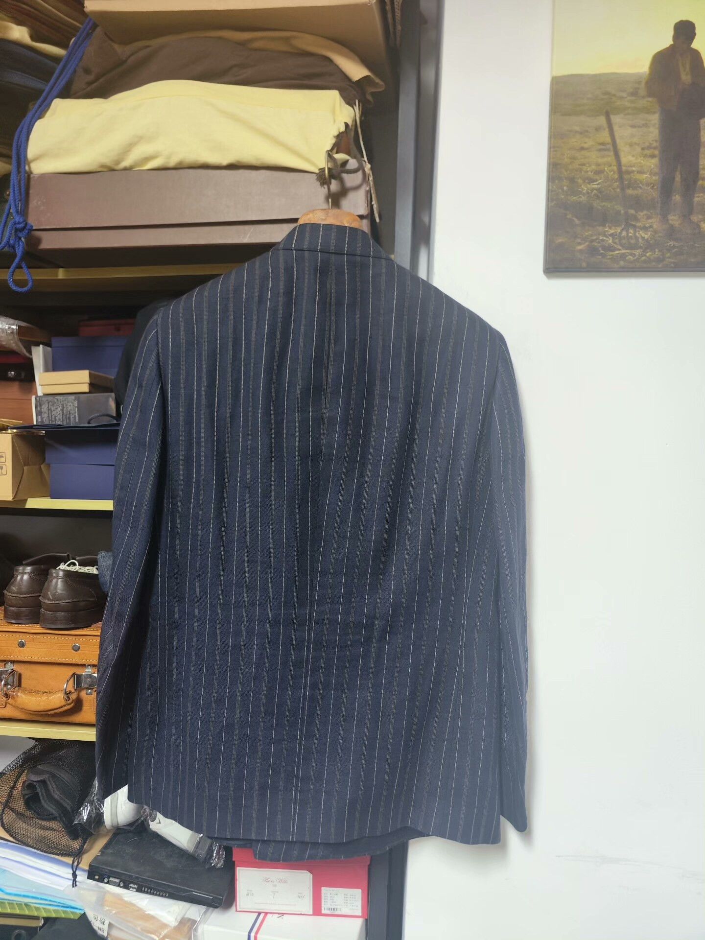 RRL Ralph Lauren RRL Double-Breasted Wool-Linen Blazer Size US L / EU 52-54 / 3 - 5 Thumbnail