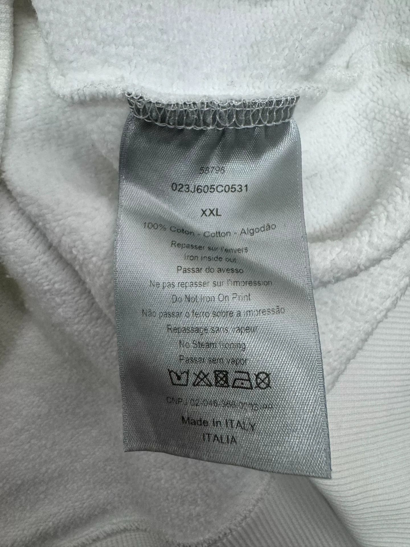 Dior dior x daniel ararahm crystal hoodie Size US XXL / EU 58 / 5 - 5 Thumbnail
