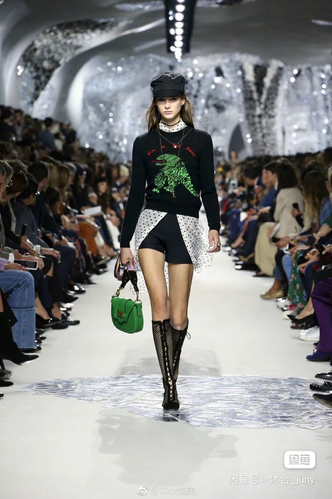 Dior Dior Spring Summer Crochet Dinosaur Top Size US M / EU 48-50 / 2 - 5 Thumbnail
