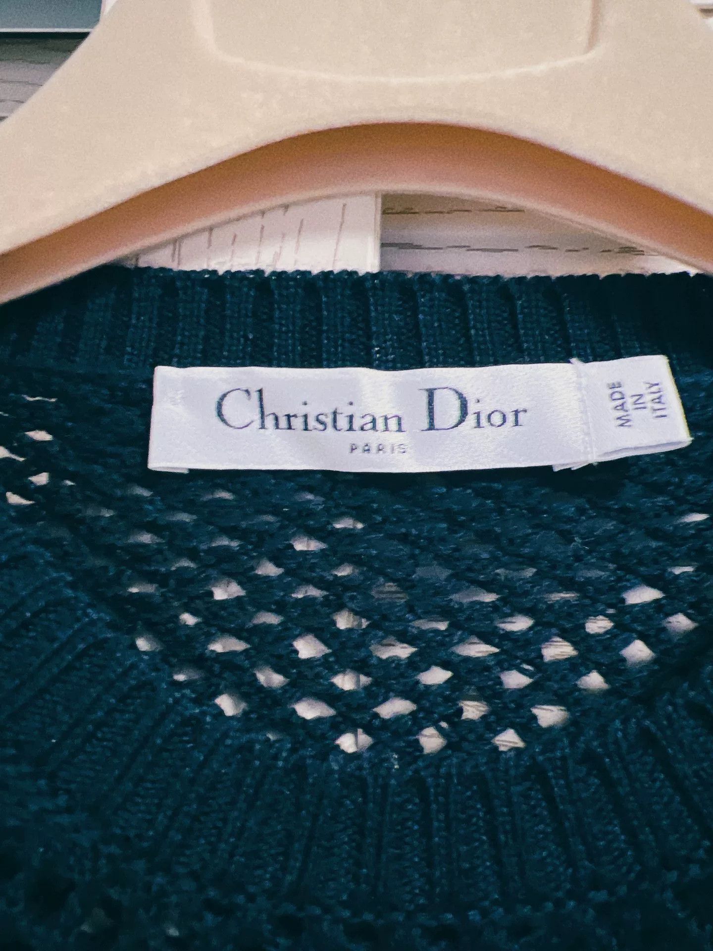 Dior Dior Spring Summer Crochet Dinosaur Top Size US M / EU 48-50 / 2 - 3 Thumbnail