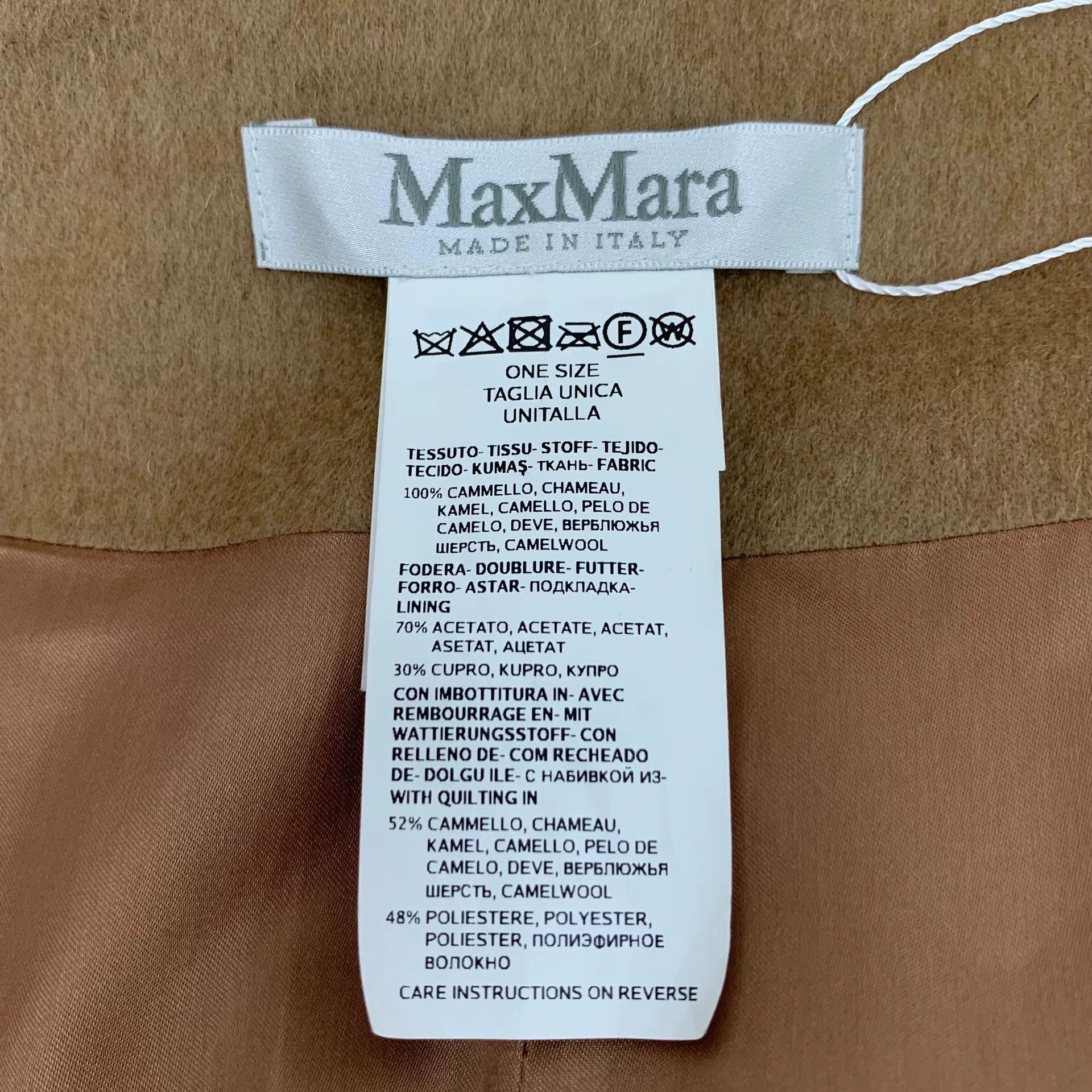 Max Mara maxmara camel wool cape coat size s Size US S / EU 44-46 / 1 - 5 Thumbnail