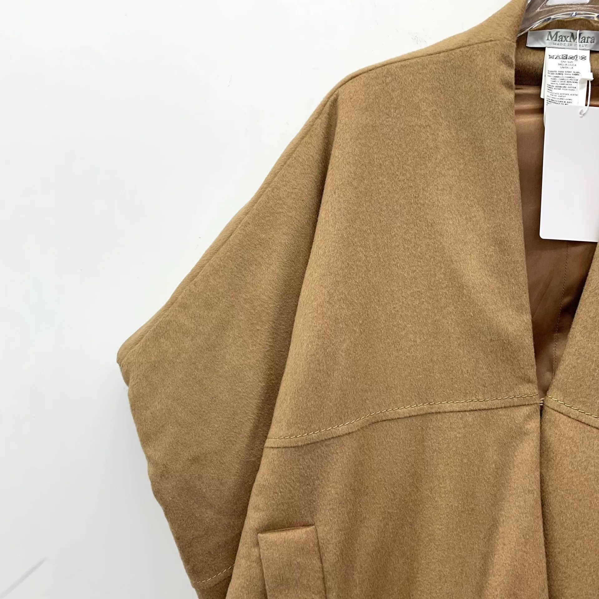 Max Mara maxmara camel wool cape coat size s Size US S / EU 44-46 / 1 - 3 Thumbnail