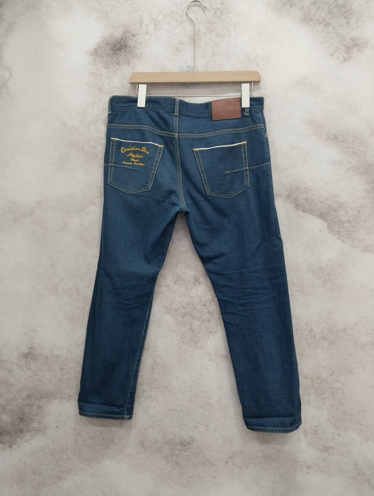 Dior dior men's denim jeans size 32 Size US 32 / EU 48 - 2 Thumbnail