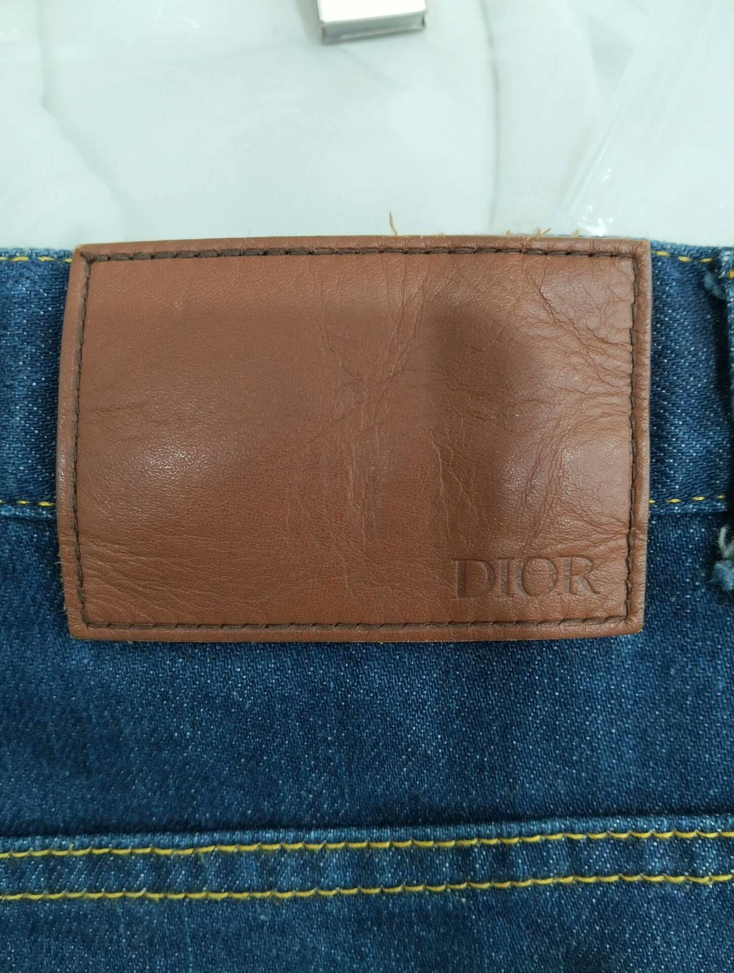 Dior dior men's denim jeans size 32 Size US 32 / EU 48 - 4 Thumbnail