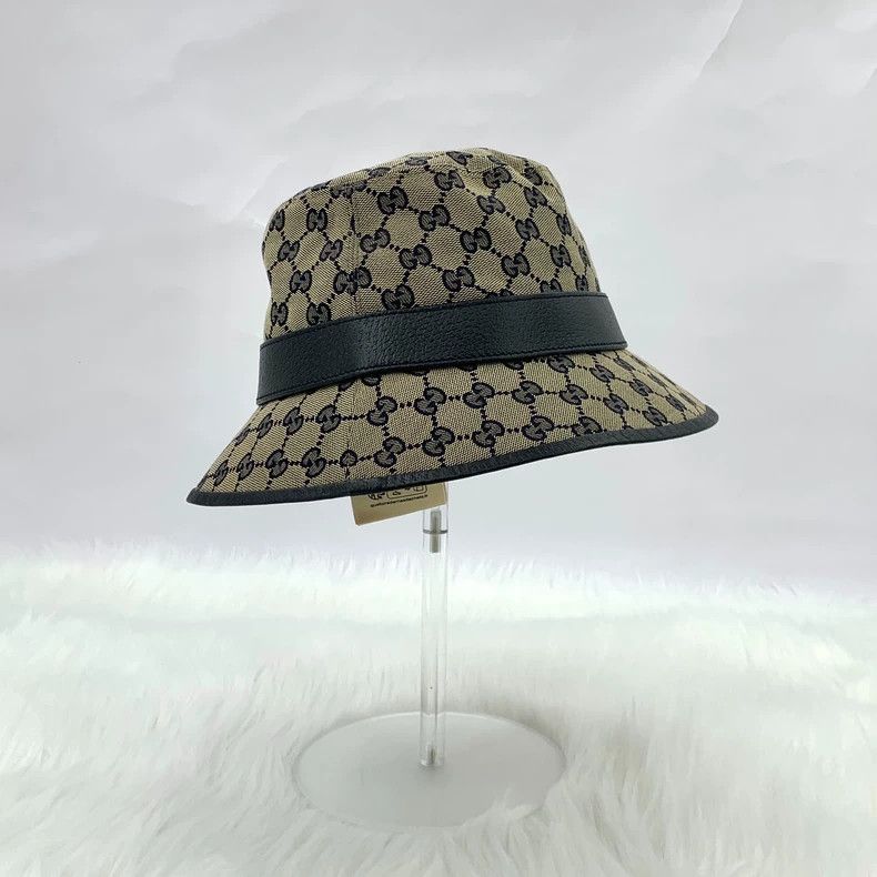 Gucci Gucci Logo Jacquard Bucket Hat Size ONE SIZE - 2 Thumbnail