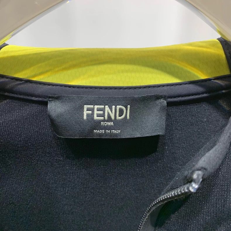 Fendi FENDI 23 Solid Hooded Zip Jacket Size US XXL / EU 58 / 5 - 2 Thumbnail