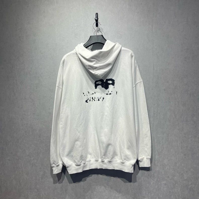 Balenciaga Balenciaga Double B Logo Hoodie Size US M / EU 48-50 / 2 - 2 Thumbnail