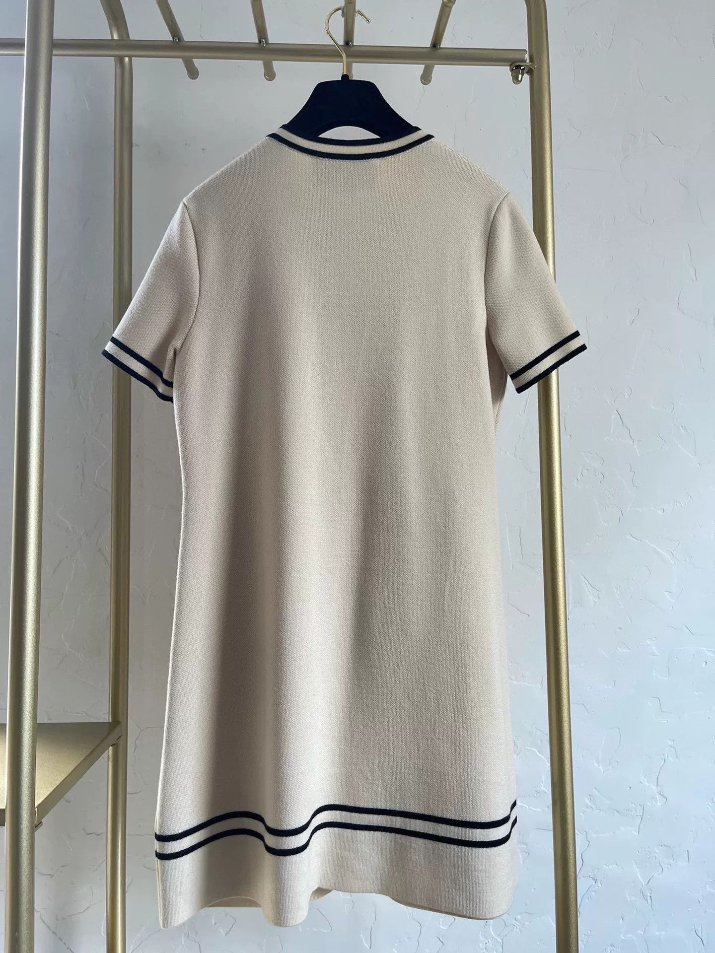 Gucci Black White Chain Dress S
