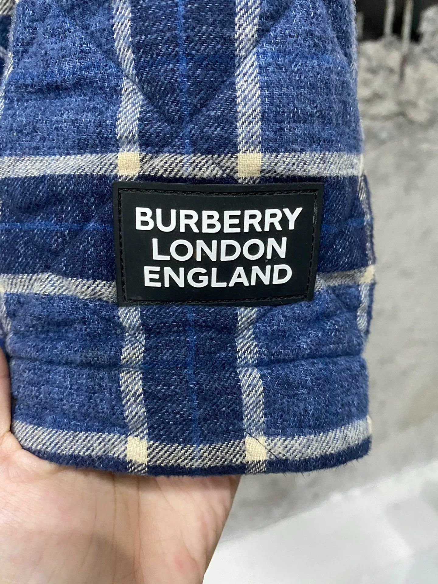 Burberry Burberry Plaid Patchwork Cotton Coat Size US XS / EU 42 / 0 - 5 Thumbnail