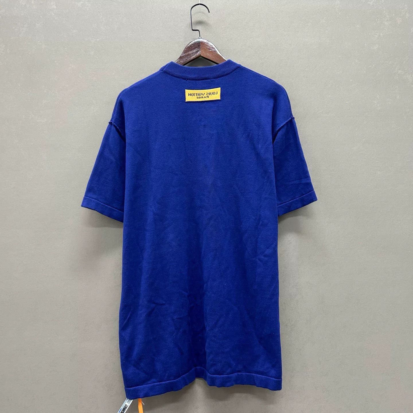 Louis Vuitton Louis Vuitton Blue Knit Logo T-shirt Size US S / EU 44-46 / 1 - 2 Thumbnail