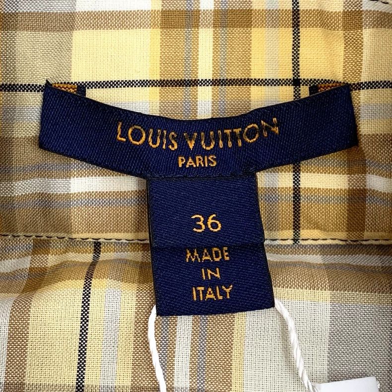Louis Vuitton Louis Vuitton Colorblock Plaid Sleeveless Shirt Size US S / EU 44-46 / 1 - 5 Thumbnail