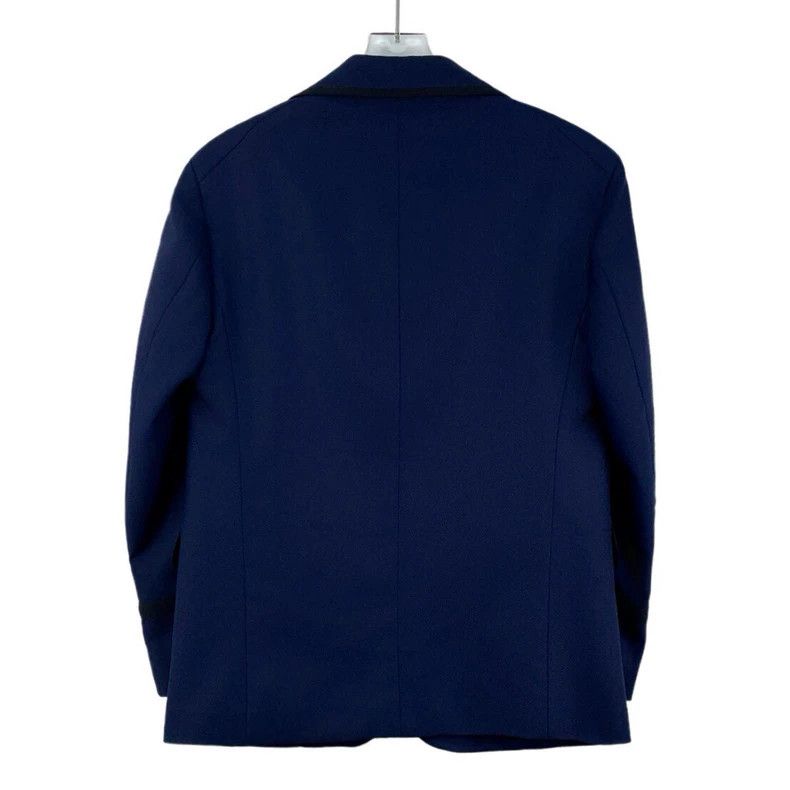 Gucci Gucci Blue Logo Anchor Buckle Blazer Size US M / EU 48-50 / 2 - 2 Thumbnail