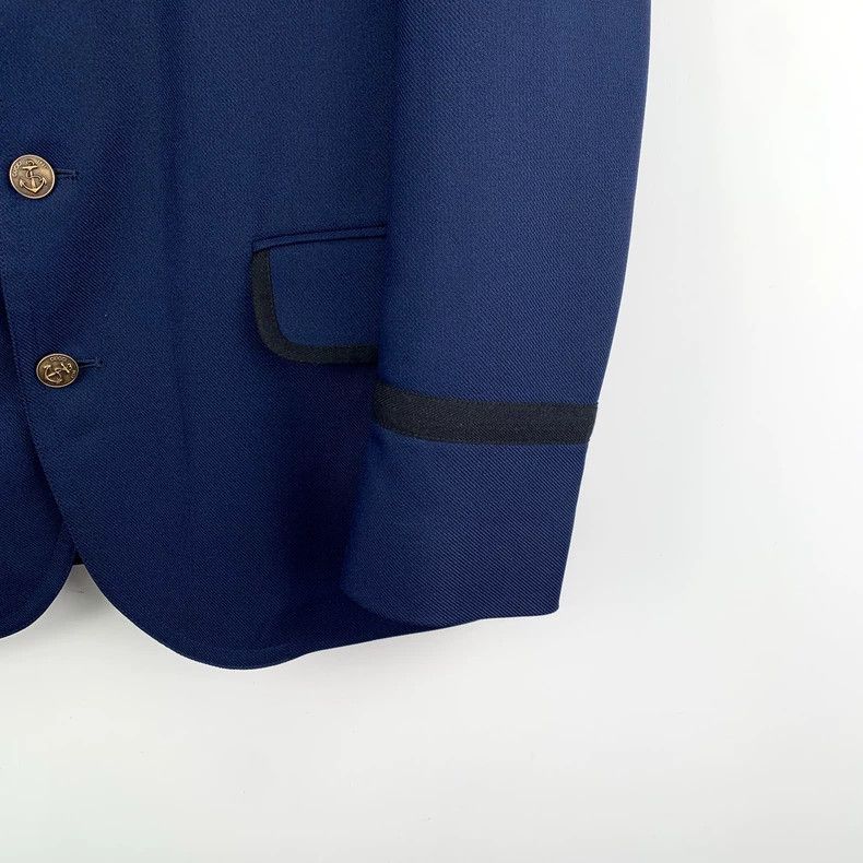 Gucci Gucci Blue Logo Anchor Buckle Blazer Size US M / EU 48-50 / 2 - 4 Thumbnail
