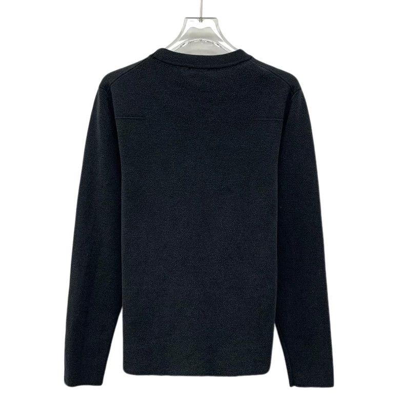 Dior Dior Black Logo Wool Crewneck Sweatshirt Size US S / EU 44-46 / 1 - 2 Thumbnail