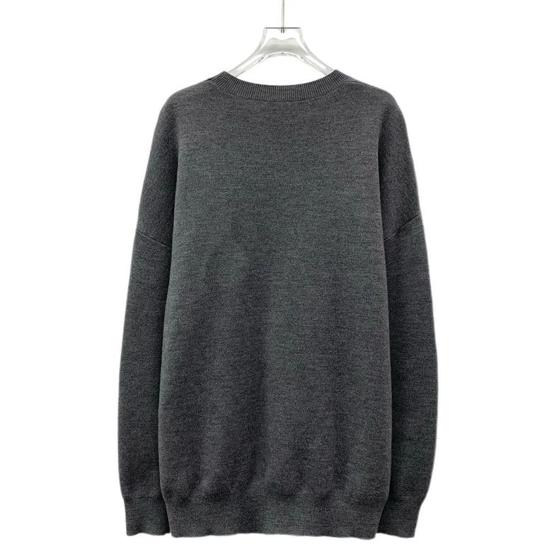 Loewe Loewe Gray Heart Letter Wool Sweater Size US S / EU 44-46 / 1 - 2 Thumbnail
