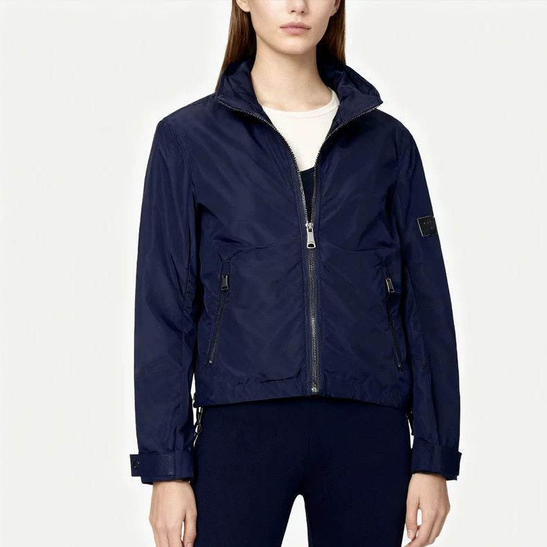 Burberry Burberry Navy Hooded Windbreaker Jacket Size US L / EU 52-54 / 3 - 7 Thumbnail