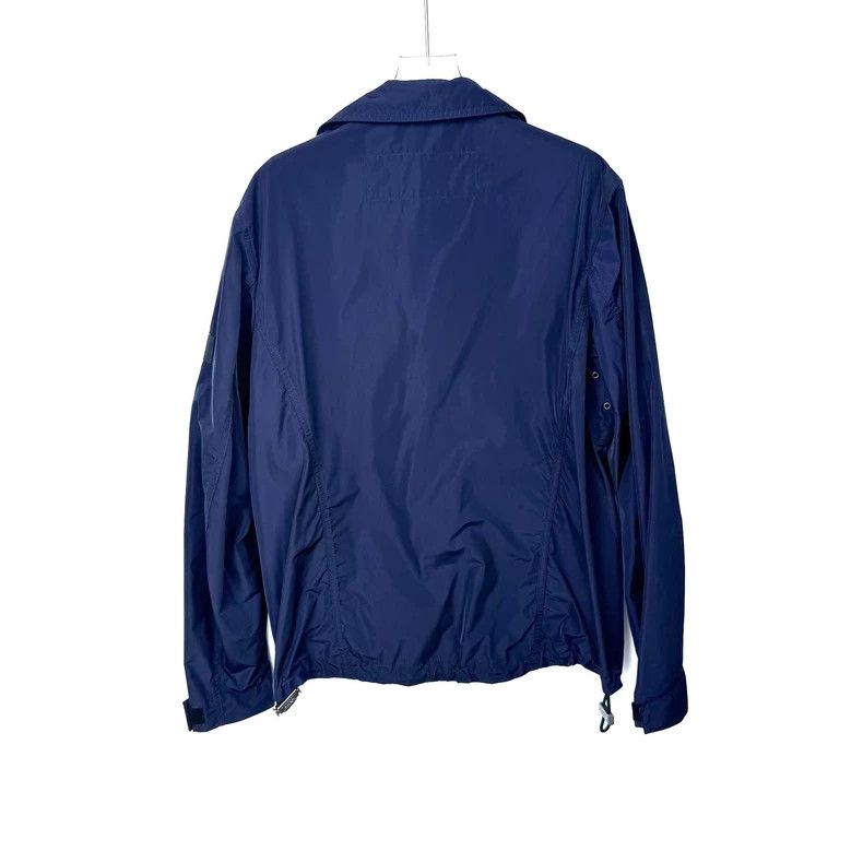 Burberry Burberry Navy Hooded Windbreaker Jacket Size US L / EU 52-54 / 3 - 2 Thumbnail