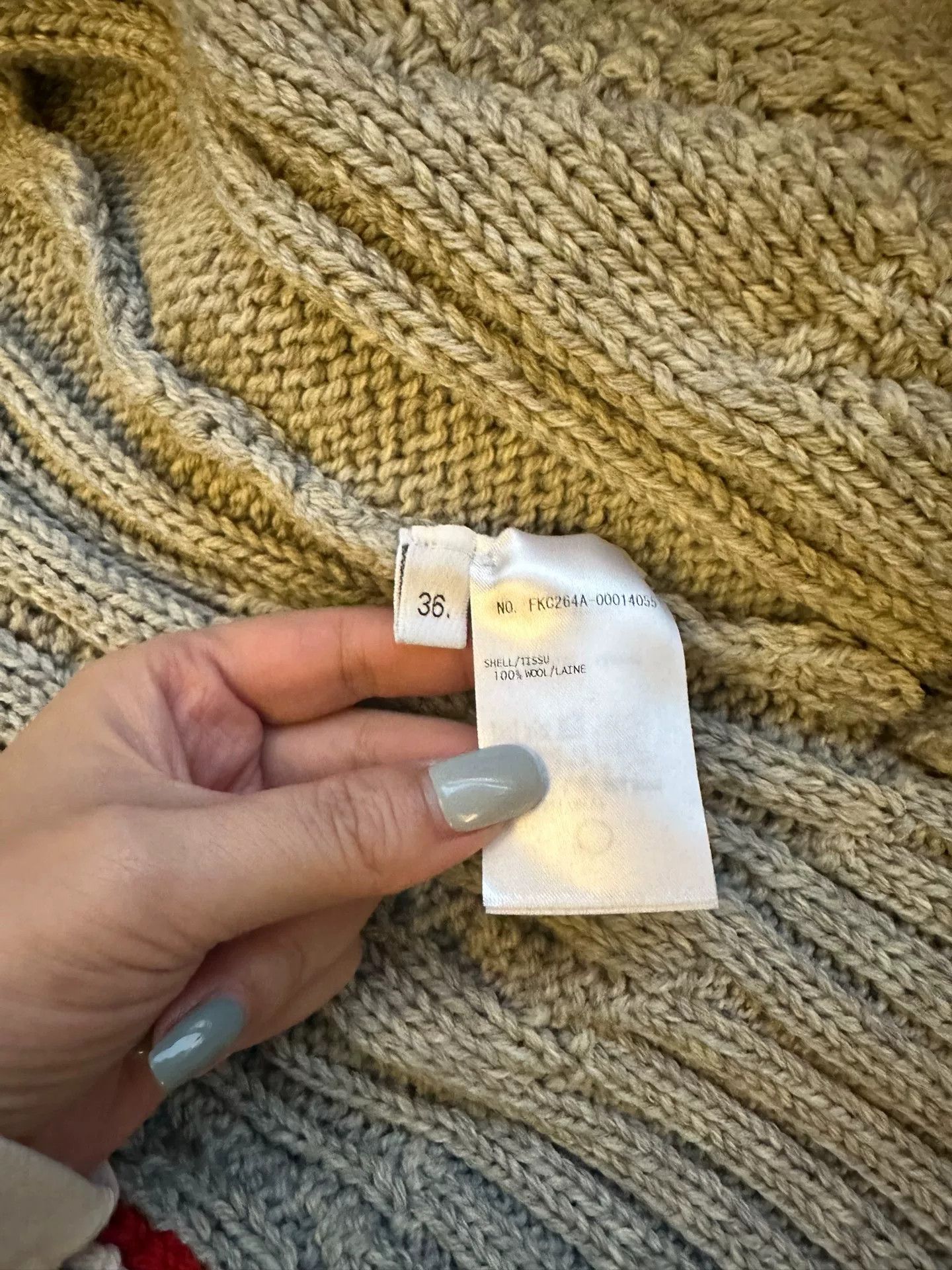 Thom Browne gray classic cable knit cardigan sweater Size US S / EU 44-46 / 1 - 4 Thumbnail