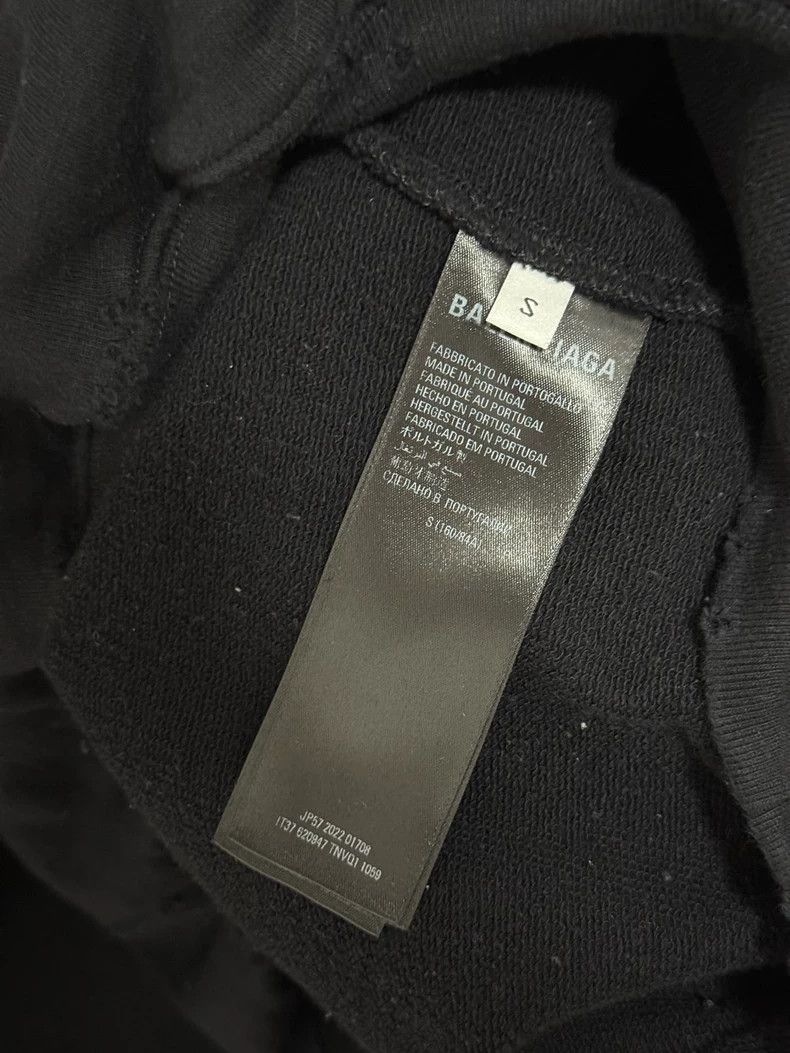 Balenciaga Balenciaga Graffiti Print Hoodie Black Size US S / EU 44-46 / 1 - 4 Thumbnail